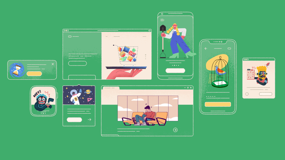 Free Amazing Illustrations Library for Your Project